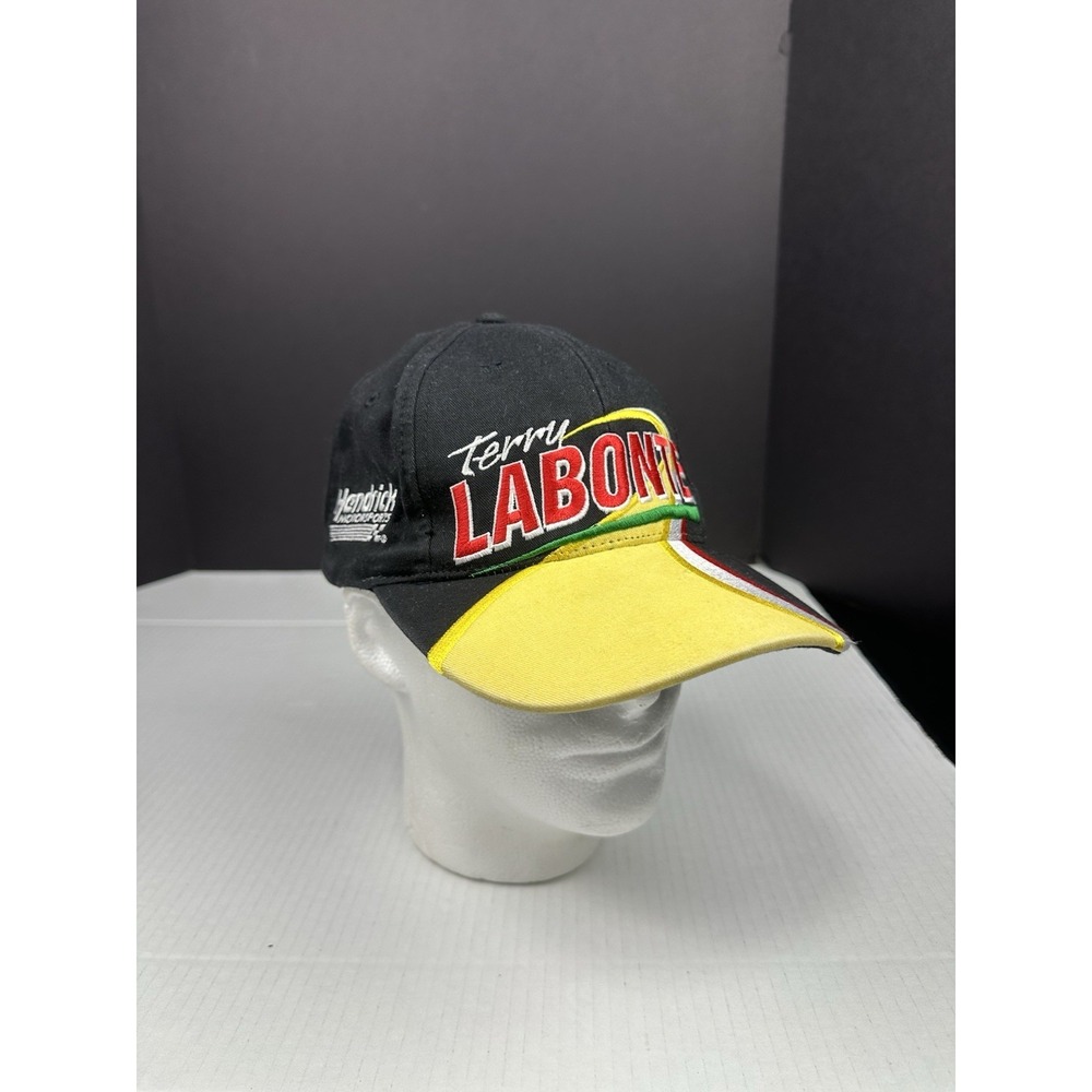 VTG Terry Labonte Hat Cap Snap Back Black NASCAR 2000 Competitors View